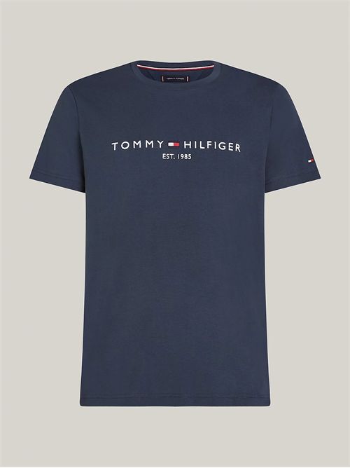 t-shirt uomo blu TOMMY HILFIGER | MW0MW11797POM